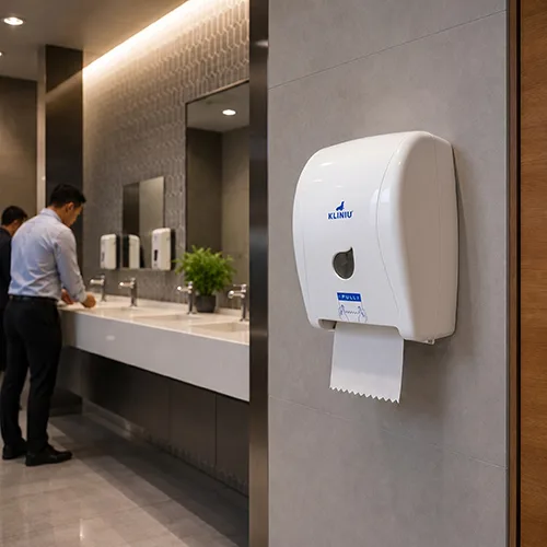 Dispensador De Toallas En Rollo Autocorte 4